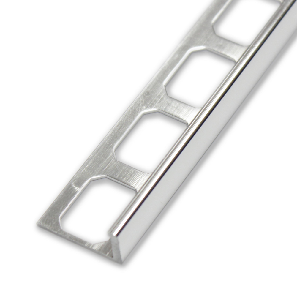 Winkelprofil, Alu silber hochglanzeloxiert, 250 cm