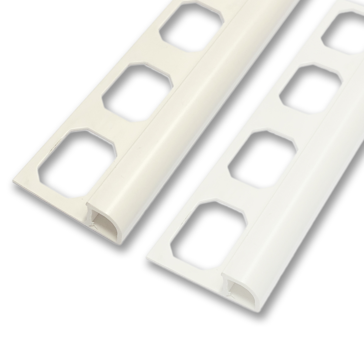 Rundprofil, PVC brillantweiß, 300 cm