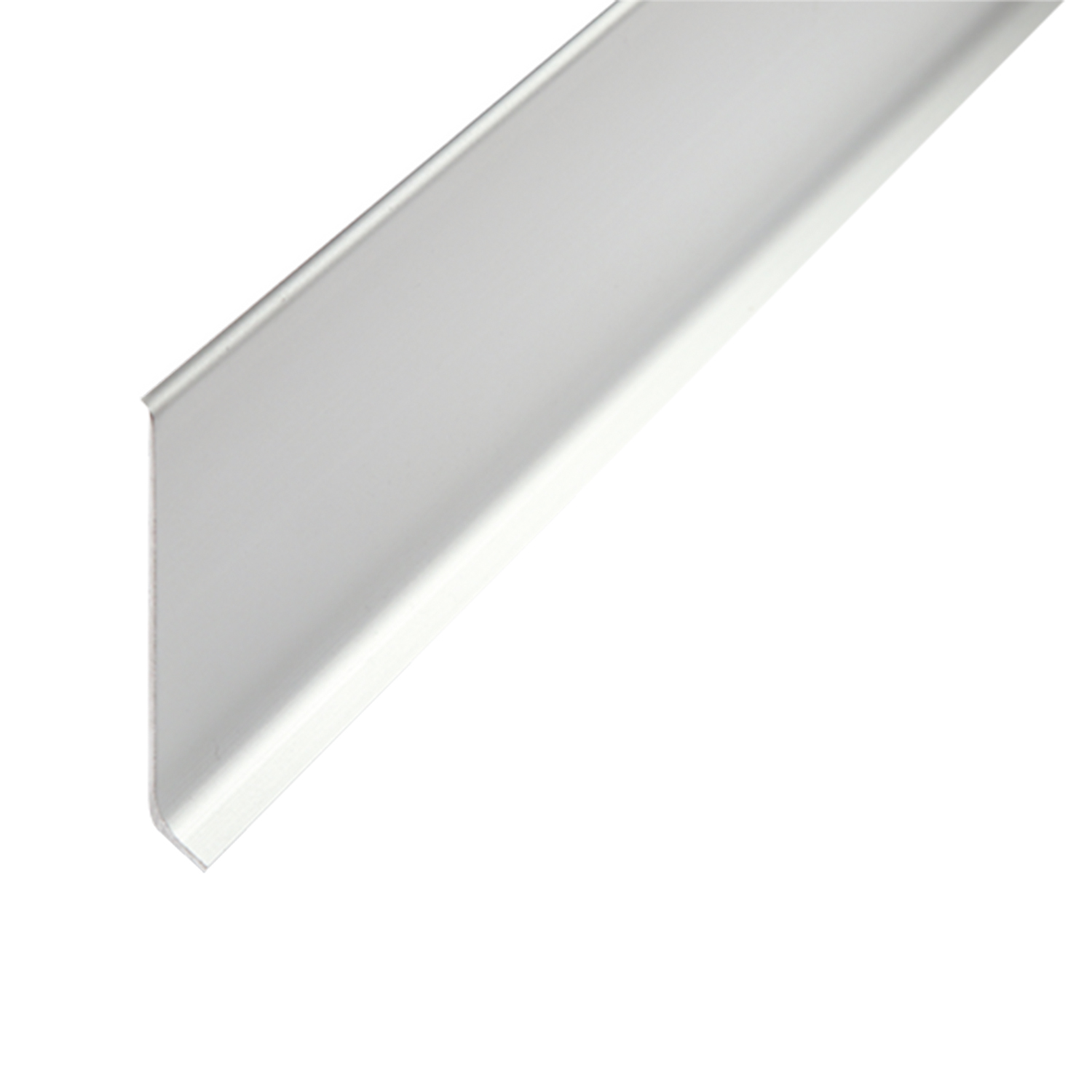 Skirting profile, aluminum, 250cm, silver