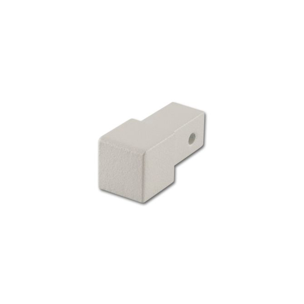 Square edge corner piece, aluminum tactile coated dolomitic
