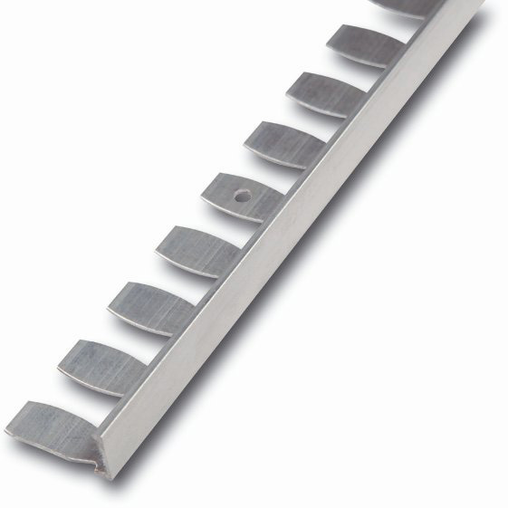 Radial profile, aluminum natural, 250 cm