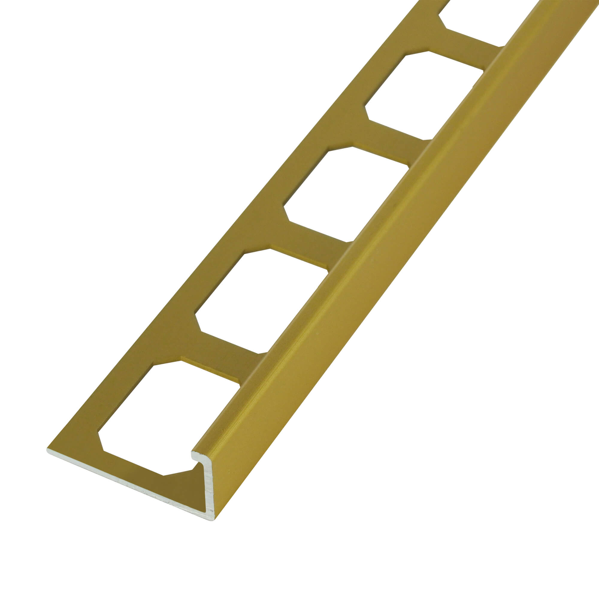 Winkelprofil, Alu messing eloxiert, 250 cm