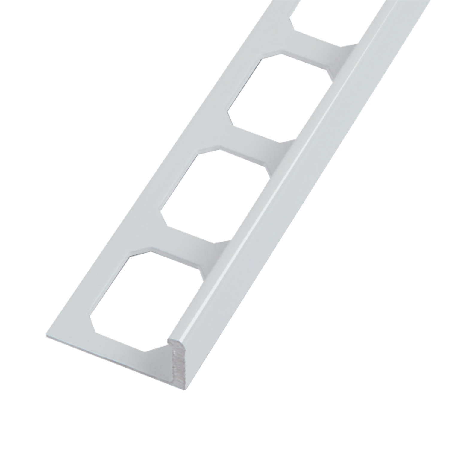 L-shaped edging profiles, aluminum powder coated anthracite, 250 cm