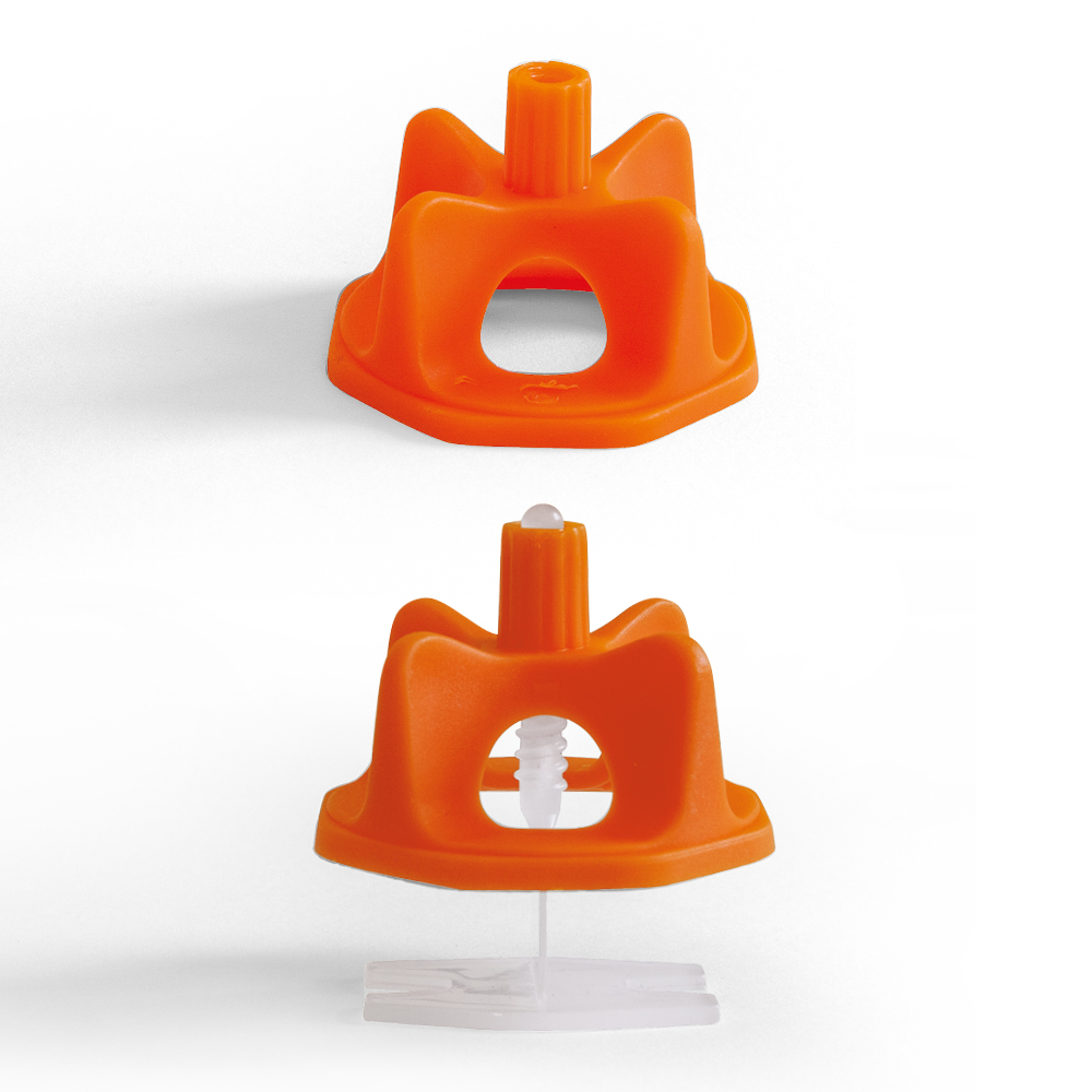 Adjustment heads, tile thickness 3-20 mm, 100 pieces