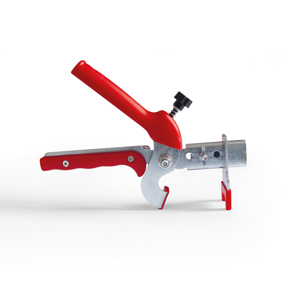 Metal pliers for leveling clips and wedges