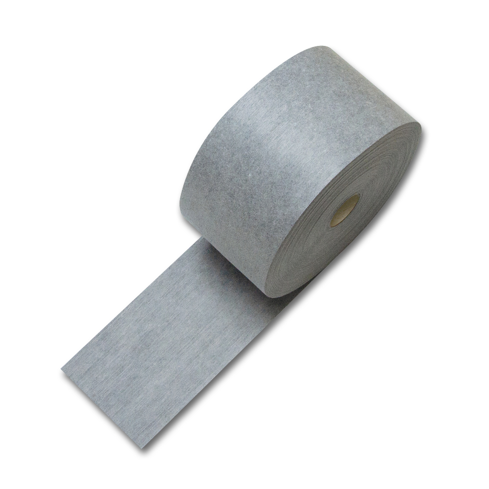 Sealing tape, with AbP according to DIN 18534, coated on both sides with polyester fleece, 50 m, 120 mm