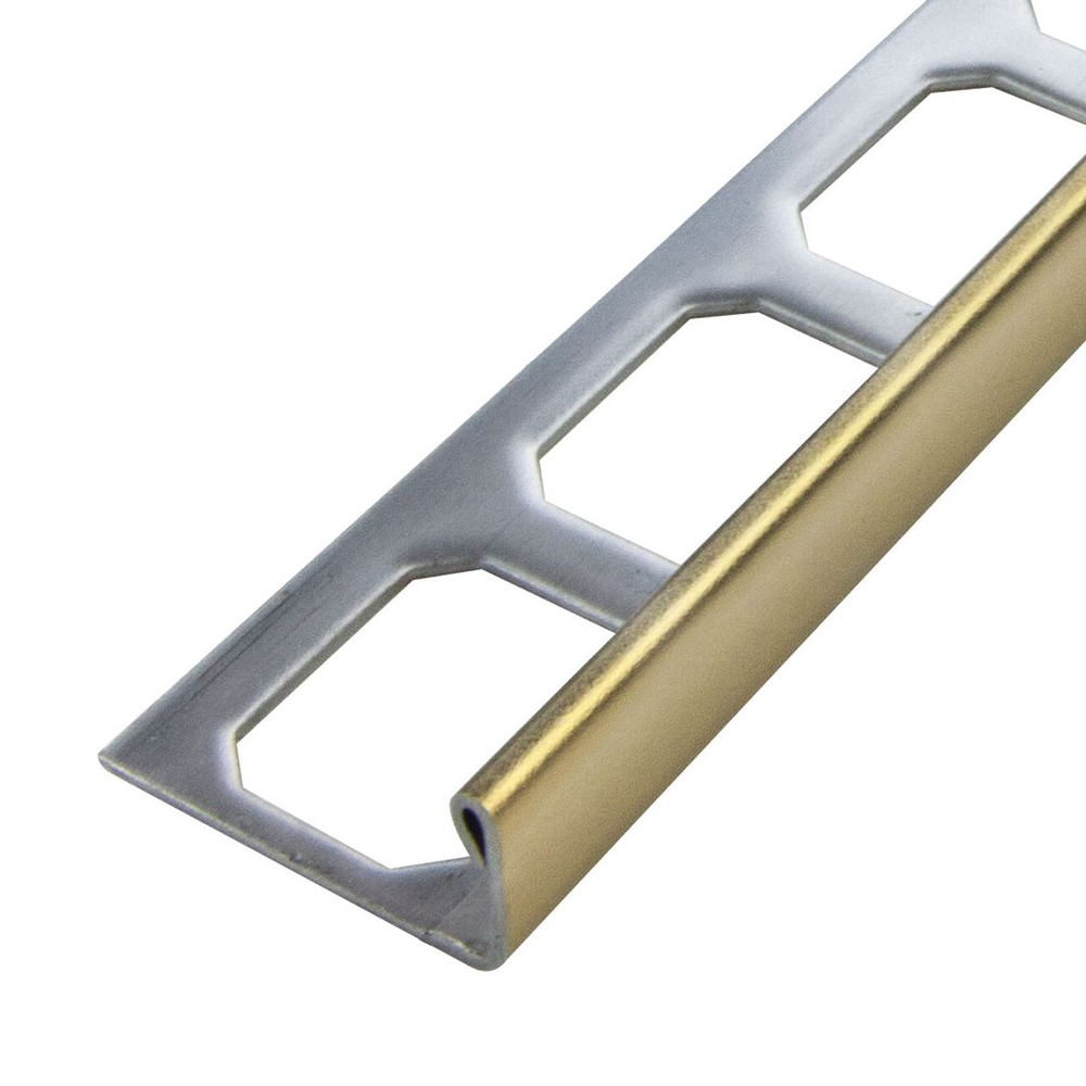 Winkelprofil, Edelstahl gold glänzend, 250 cm