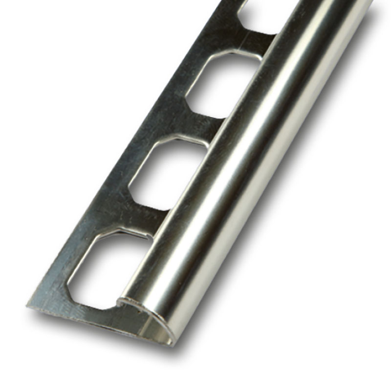 Round profile, stainless steel 304 glossy, 250 cm