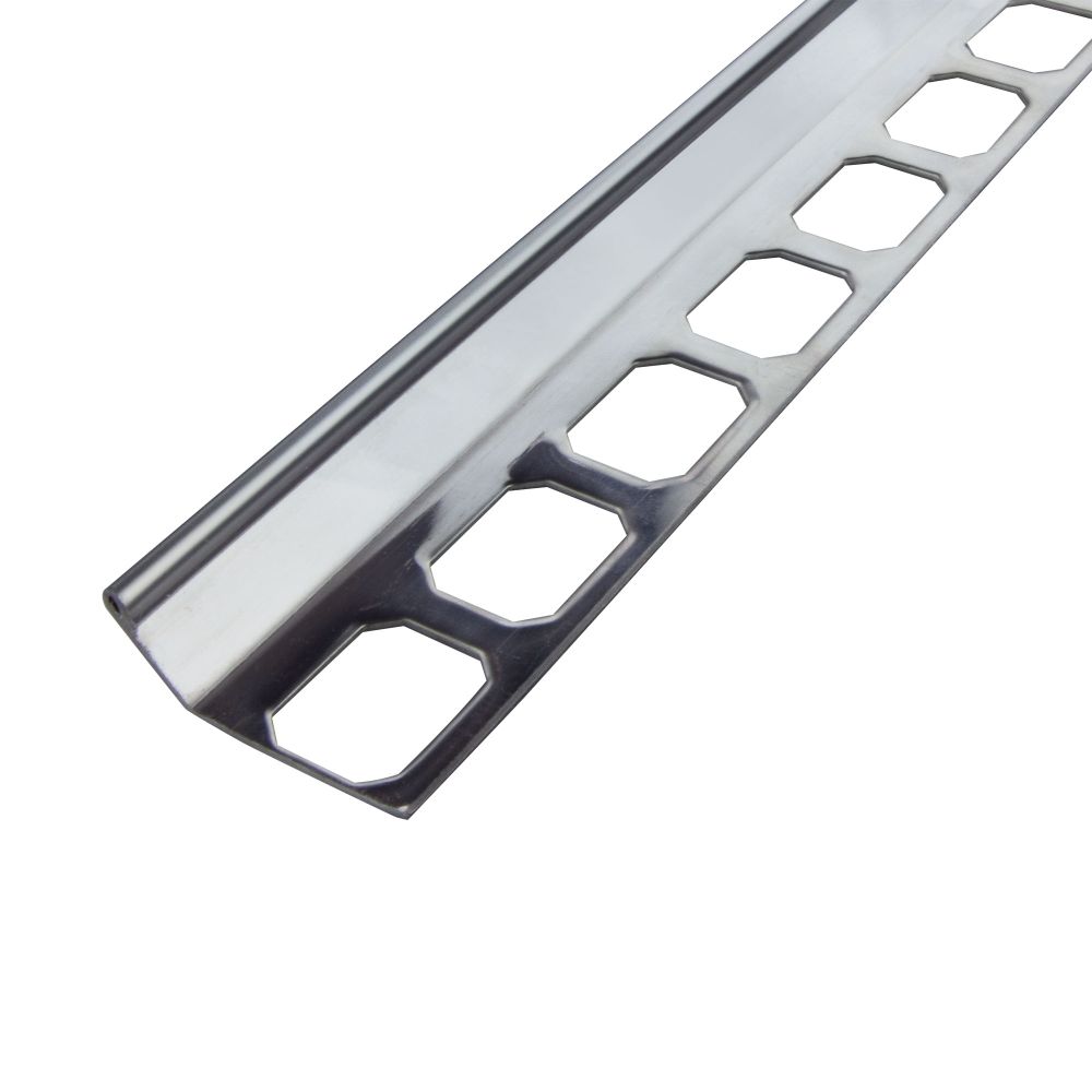 Miter profile, stainless steel glossy, 250 cm