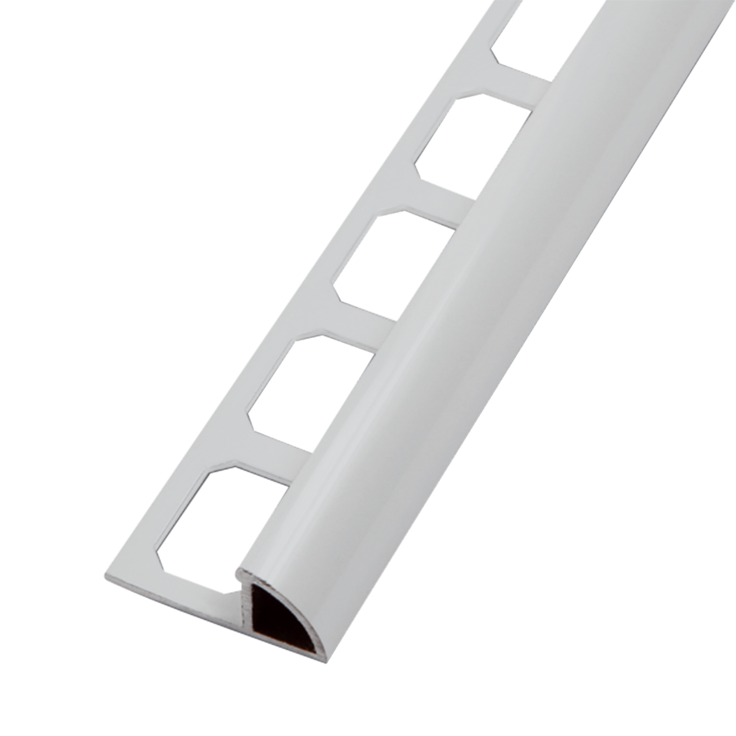 Round profile, Aluminum Anthracite metallic powder coated, 250 cm