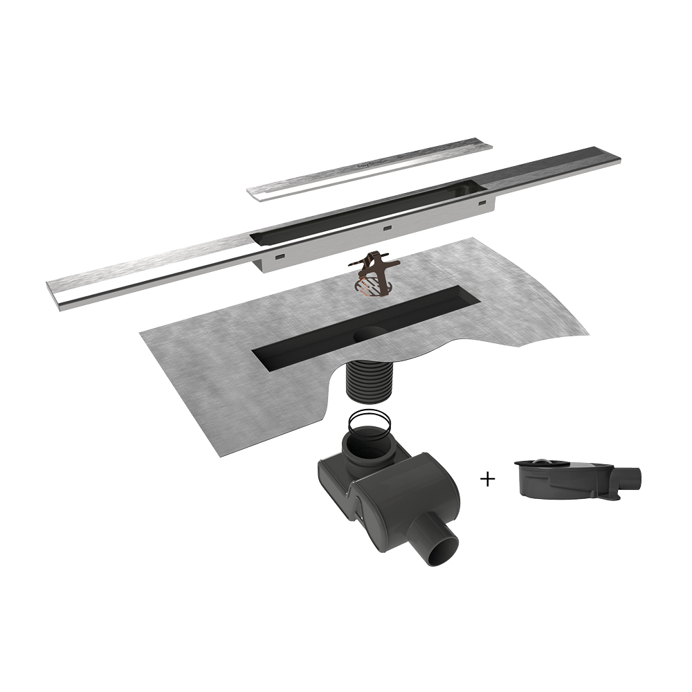 Easy Drain FR-LINE Stainless Steel Polished