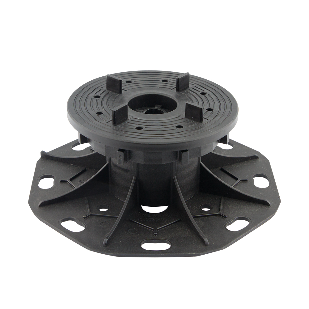 Terrace/Balcony pedestal self-levelling including attachment piece for joint width 3mm 83-120mm