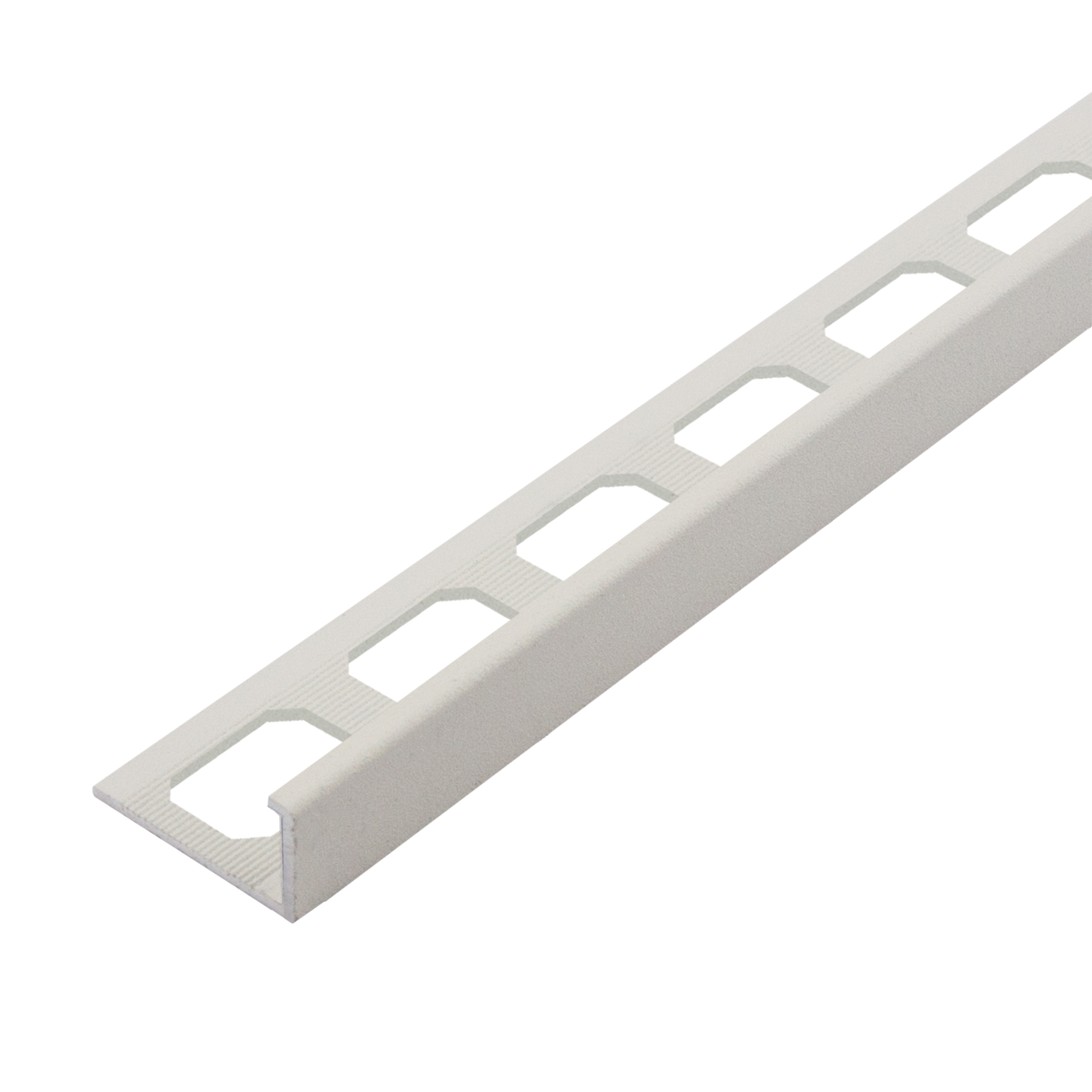 L-shaped edging profiles, aluminum texture coated dolomite, 250 cm